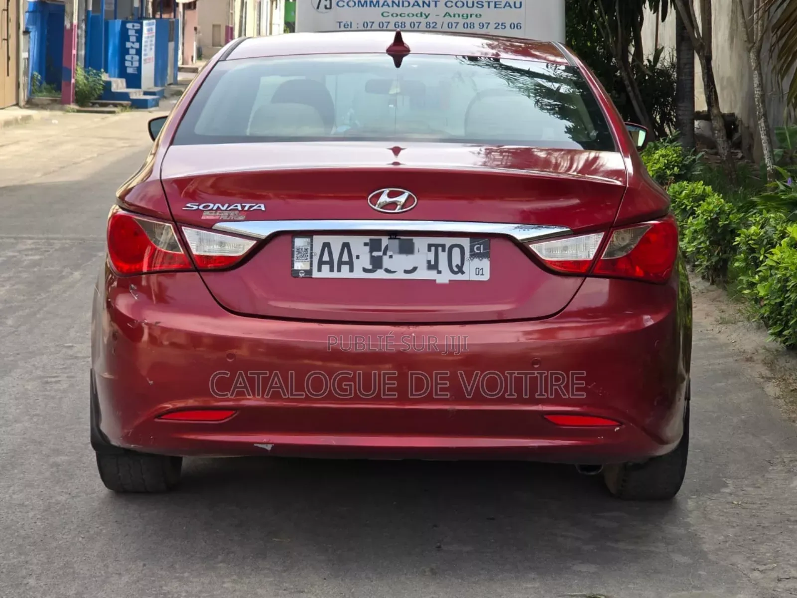 Hyundai Sonata 2011 Bordeaux