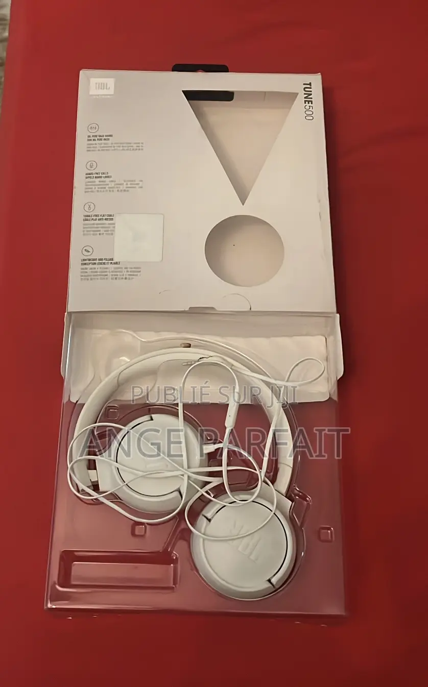 JBL Tune 500 – Casque Filaire Avec JBL Pure Bass Sound