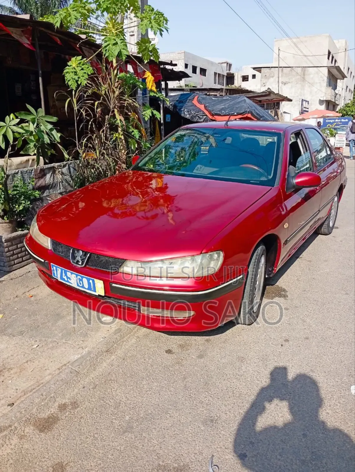 Peugeot 406 2002 Rouge