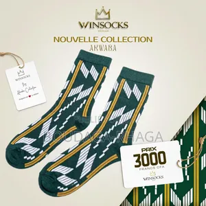 Chaussettes Premium Akwaba – Style Africain Moderne Confort Élégance