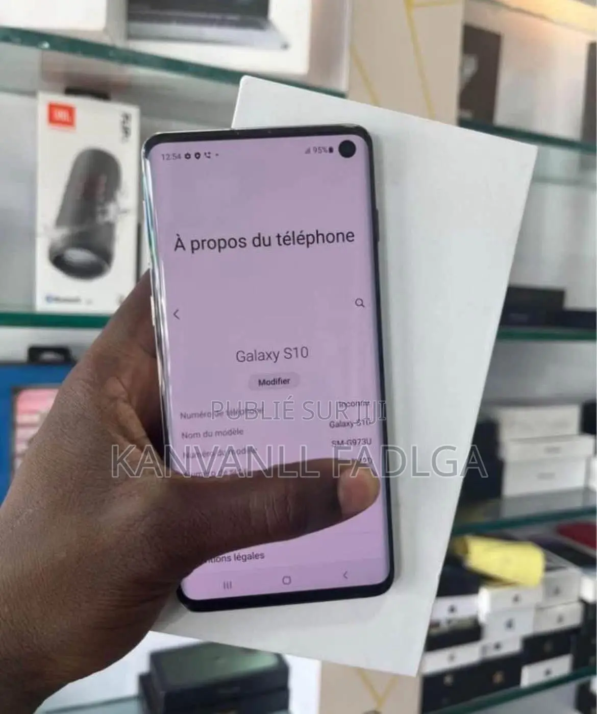 Nouveau Samsung Galaxy S10 128 GB Noir