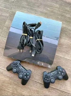 Ps3 Slim Craqué 20 Jeux Installé Ainsi Qu'une Manette
