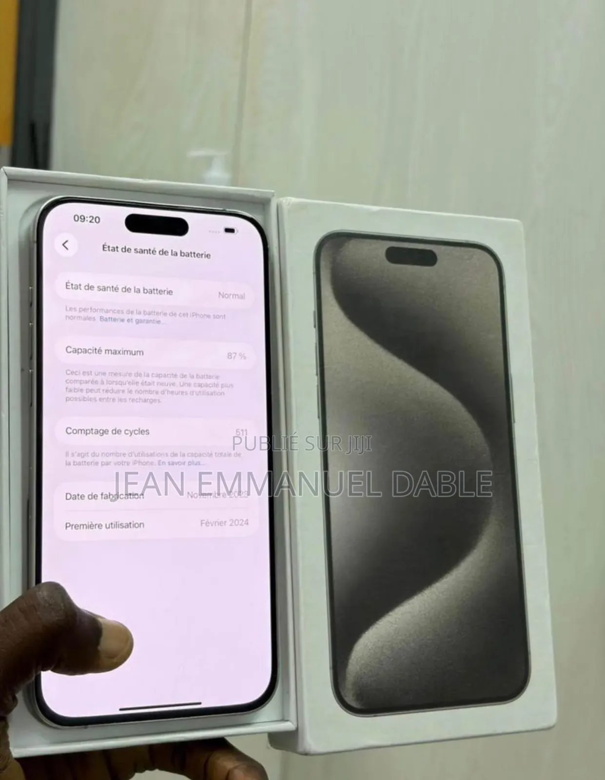 Nouveau Apple iPhone 15 Pro 512 GB Orange