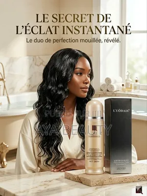 Huile Effet Mouillé Et Huile De Cheveux Et Mèches