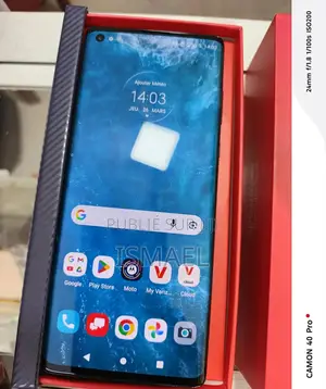 Nouveau Motorola Edge 60 256 GB Noir