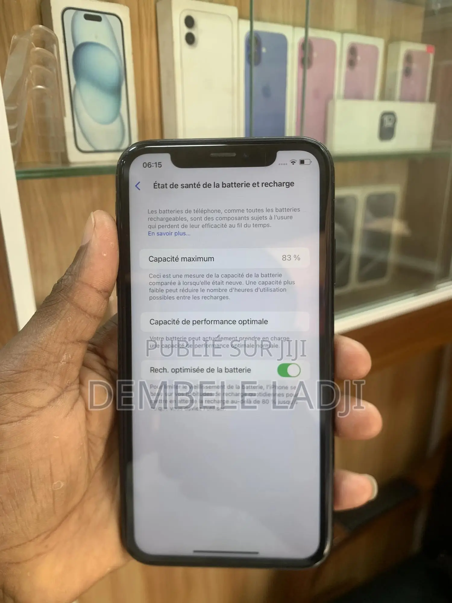 Apple iPhone XR 64 GB Noir