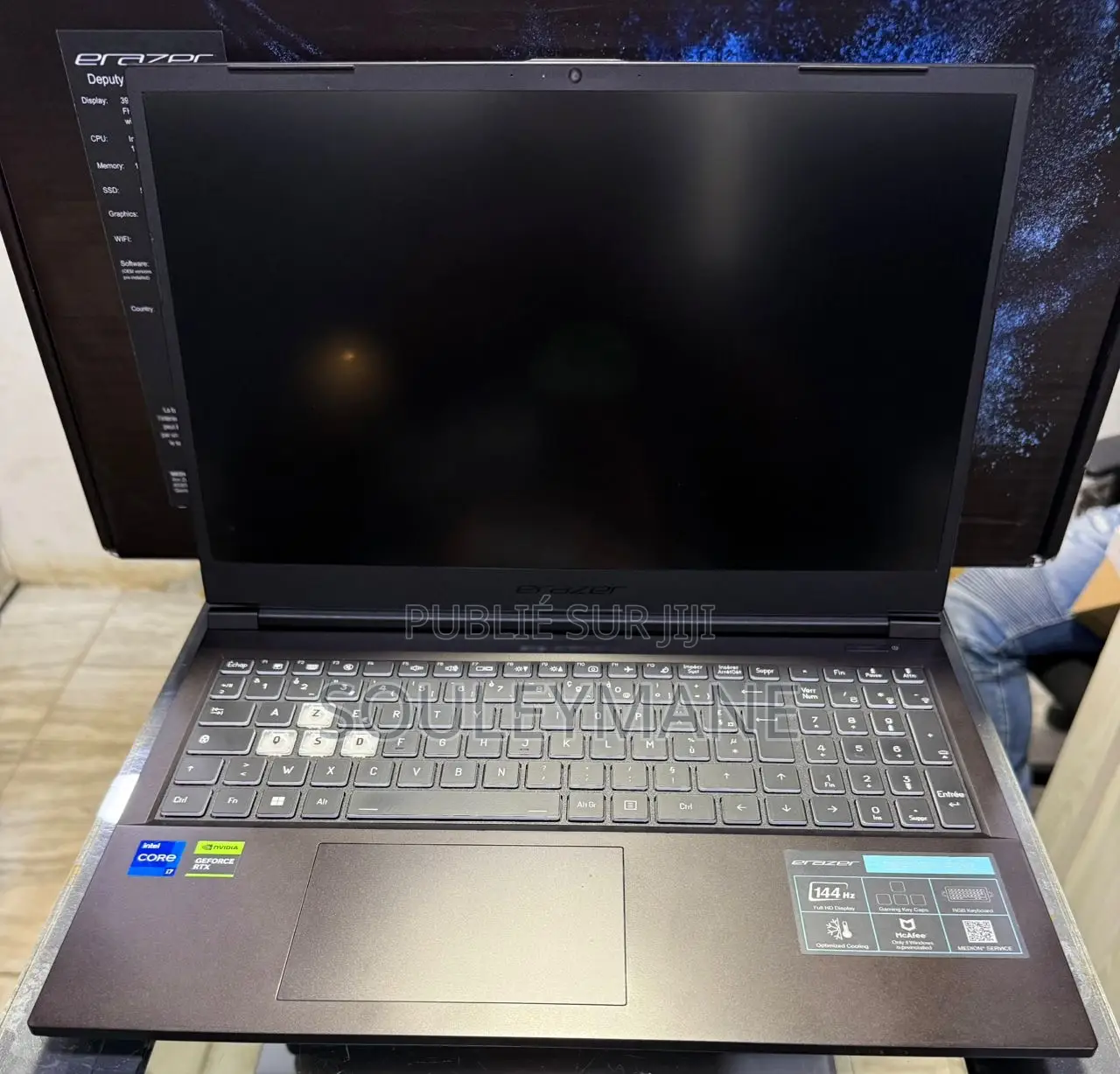 Ordinateur portable Medion Erazer P6681 32GB Intel Core i7 SSD 512GB