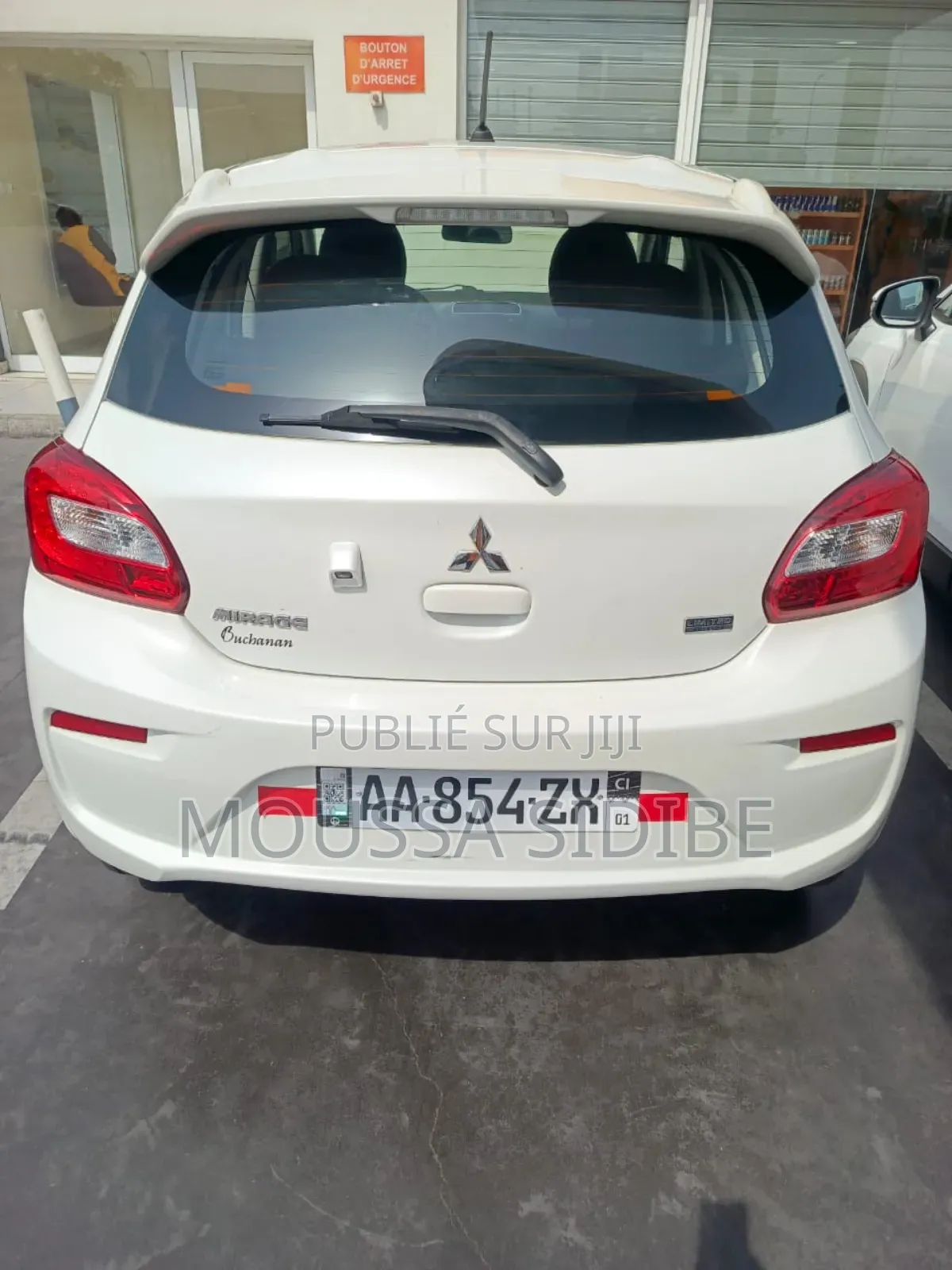 Mitsubishi Mirage 2016 Blanc