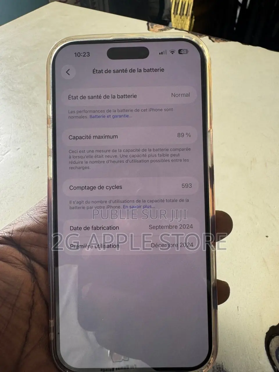 Nouveau Apple iPhone 16 Pro Max 512 GB Gris