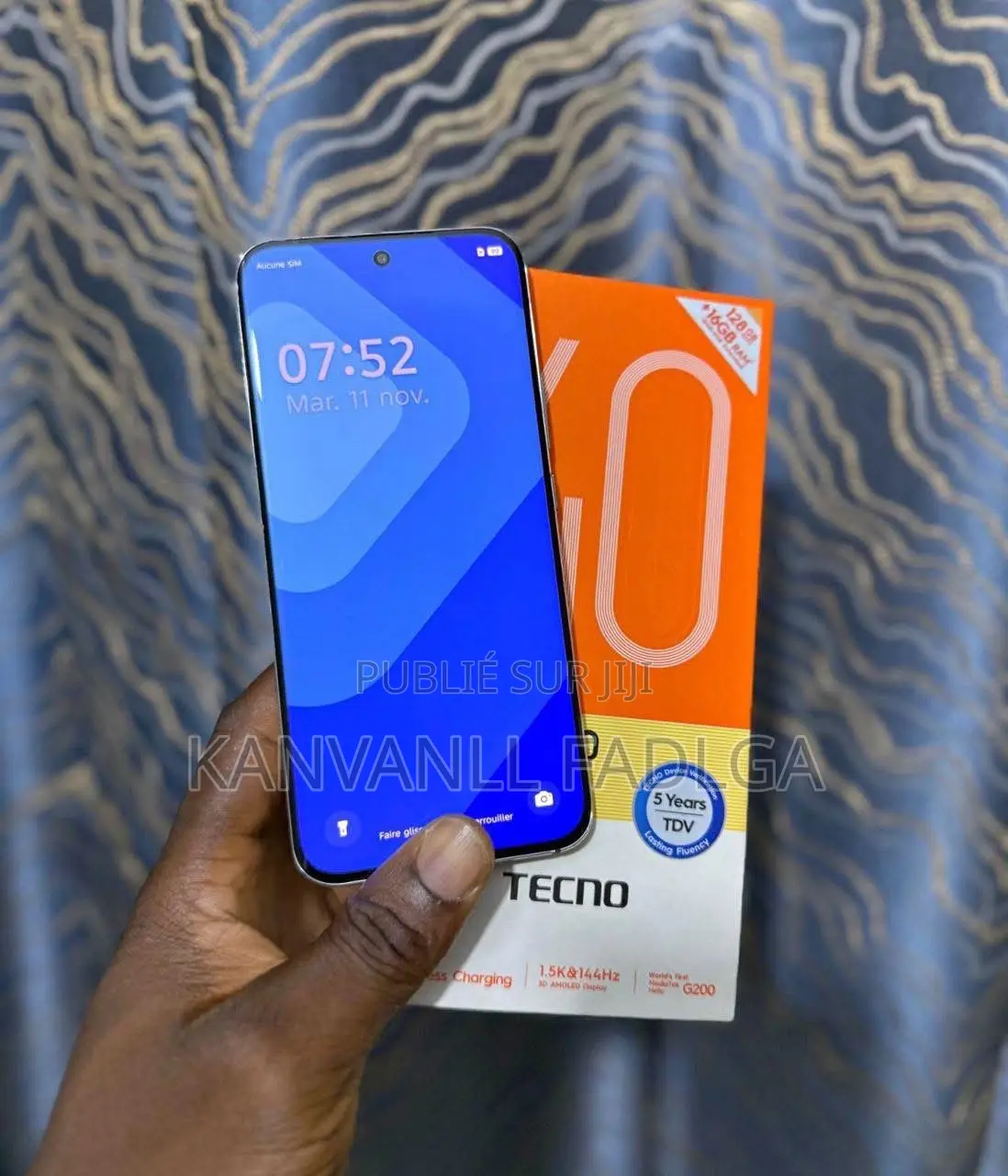 Nouveau Tecno Spark 40 128 GB Blanc