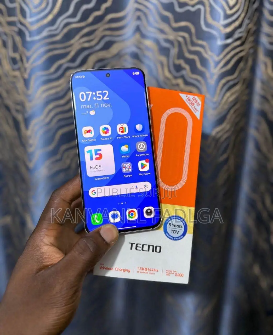 Nouveau Tecno Spark 40 128 GB Blanc