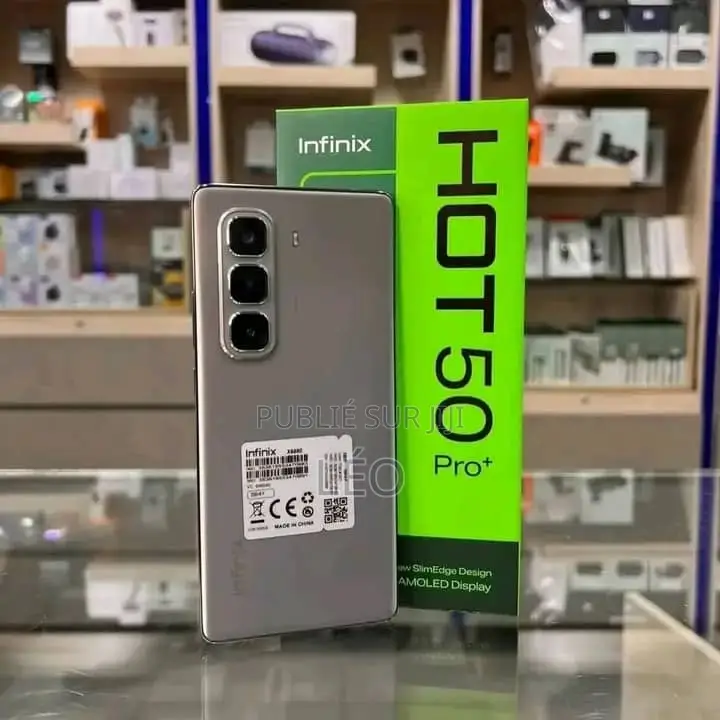 Nouveau Infinix Hot 50 Pro+ 4G 256 GB Noir