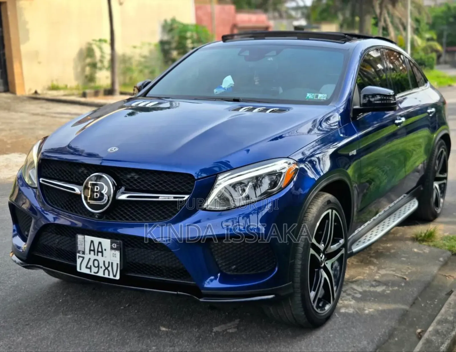 Mercedes-Benz GLE-Class AMG GLE 43 4MATIC 2019 Bleu