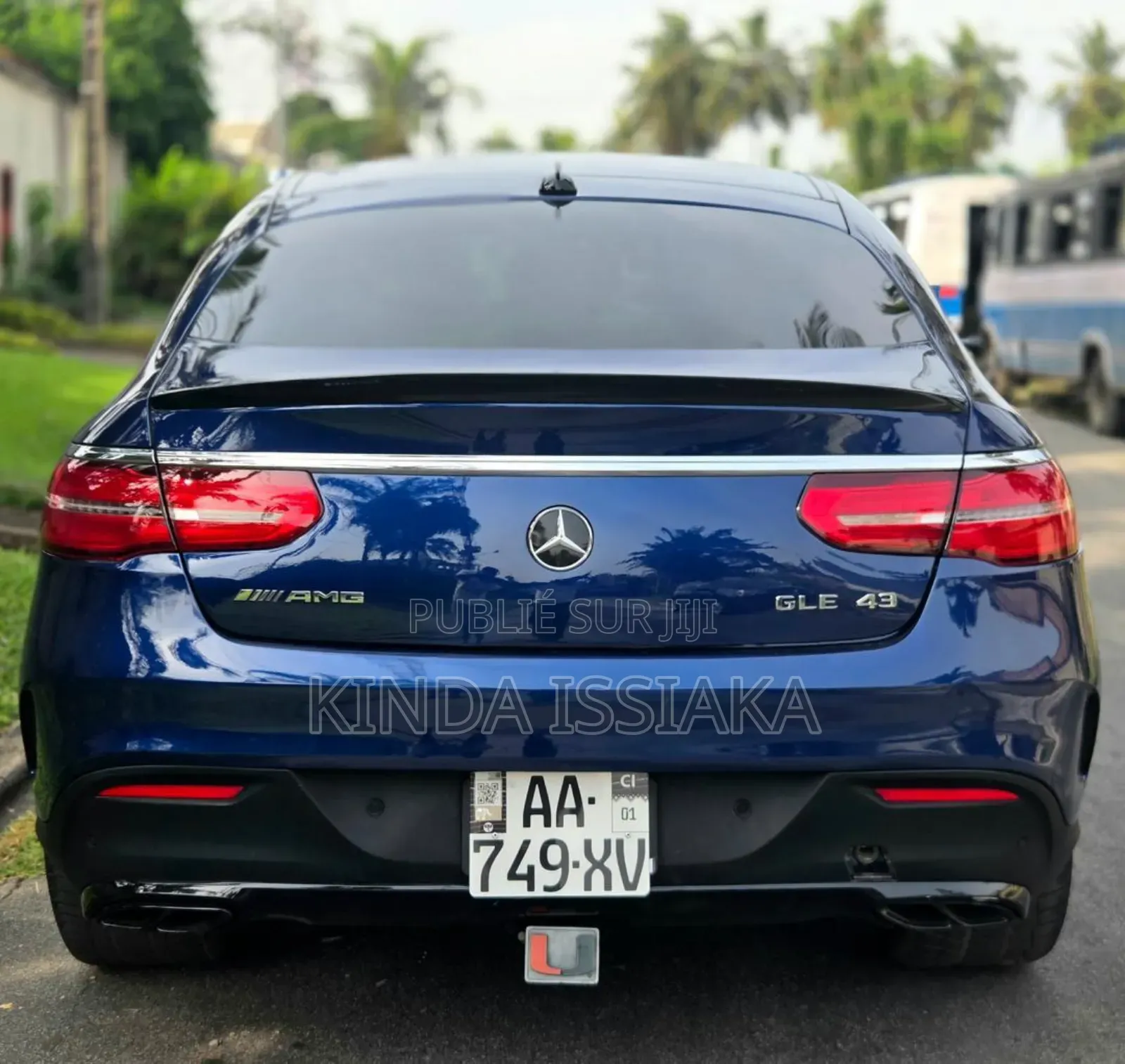 Mercedes-Benz GLE-Class AMG GLE 43 4MATIC 2019 Bleu