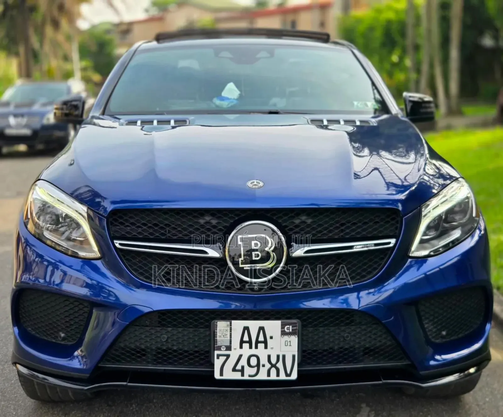 Mercedes-Benz GLE-Class AMG GLE 43 4MATIC 2019 Bleu