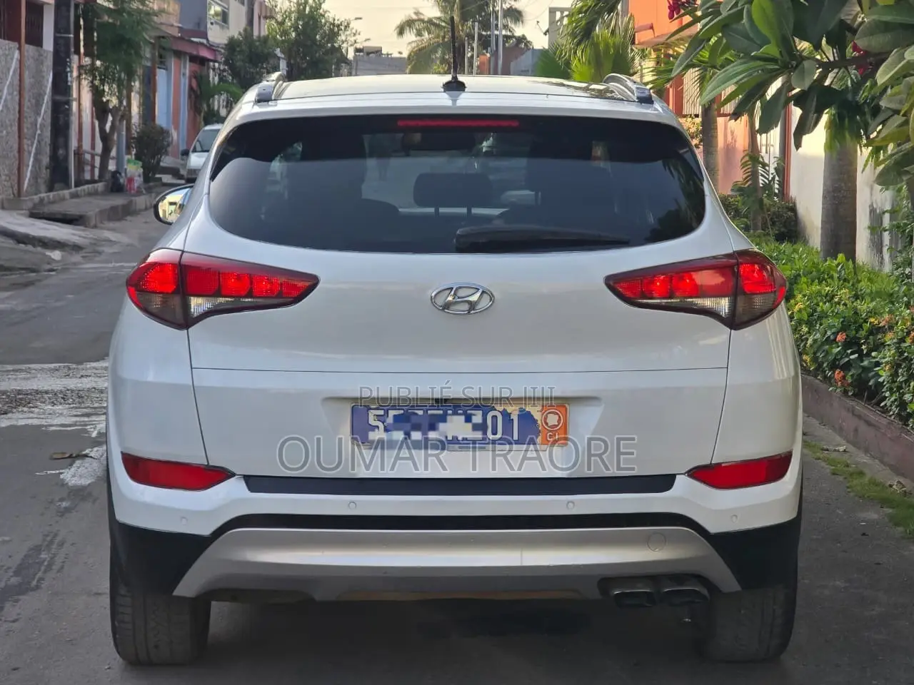 Hyundai Tucson 2018 Blanc