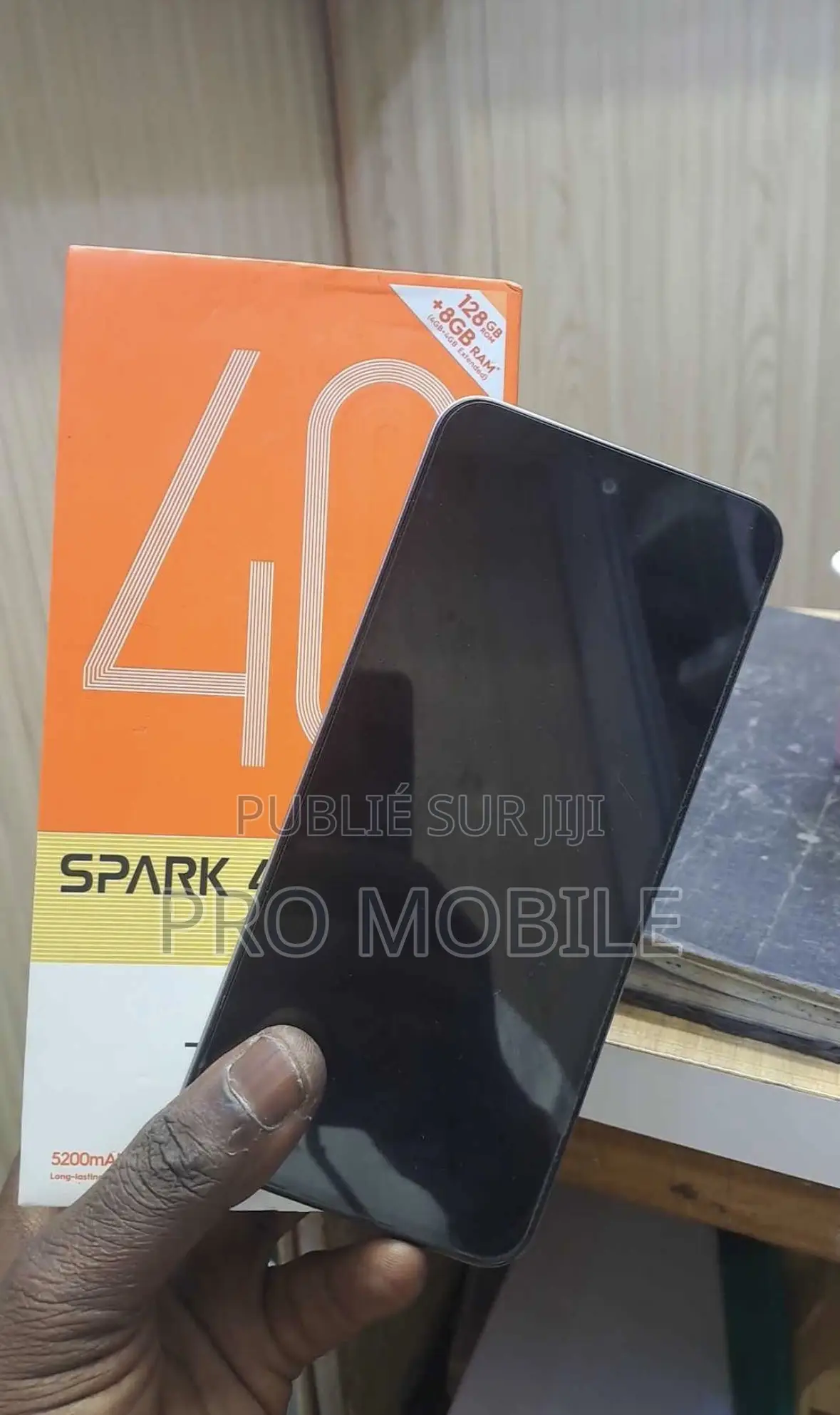 Nouveau Tecno Spark 40 128 GB Blanc