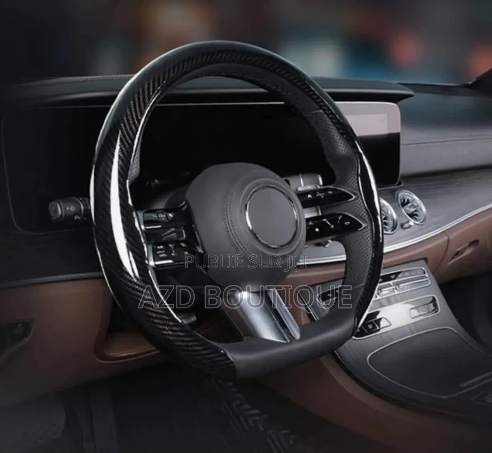 Housse De Volant en Fibre De Carbone Ultra Fin Brillante