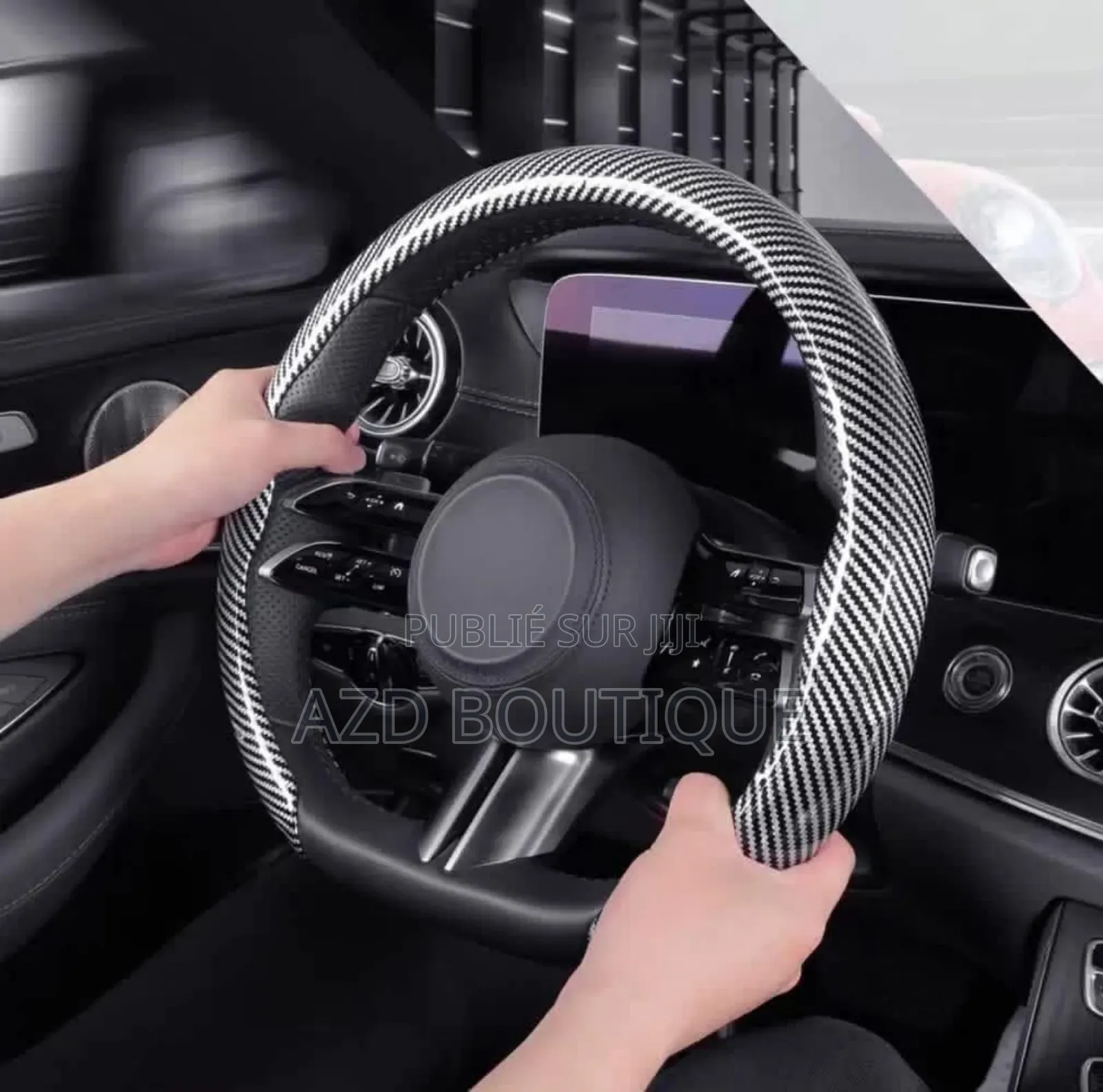 Housse De Volant en Fibre De Carbone Ultra Fin Brillante