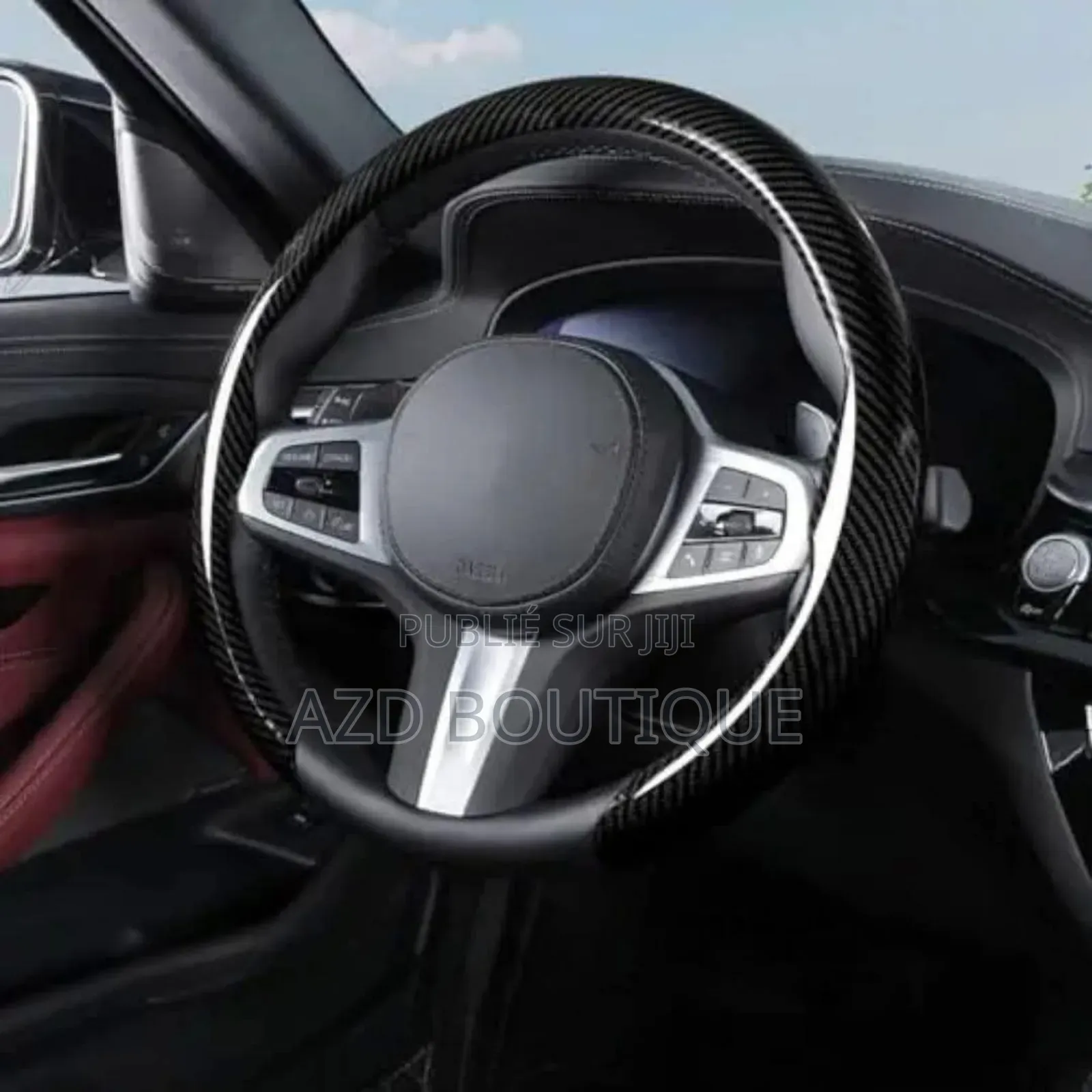 Housse De Volant en Fibre De Carbone Ultra Fin Brillante