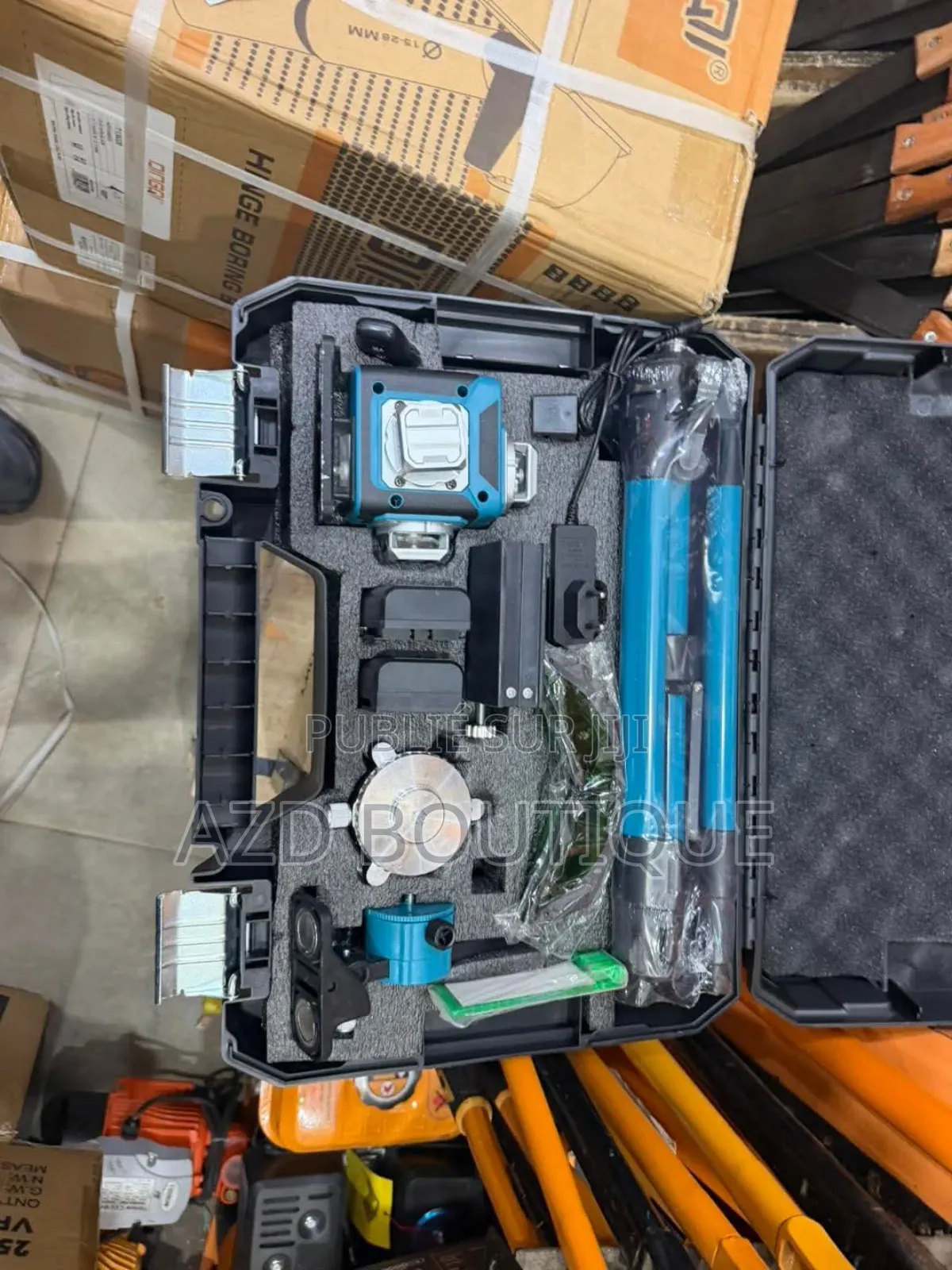Niveau Laser Industriel 16 Lignes 360° Auto-Nivelant Avec Trépied