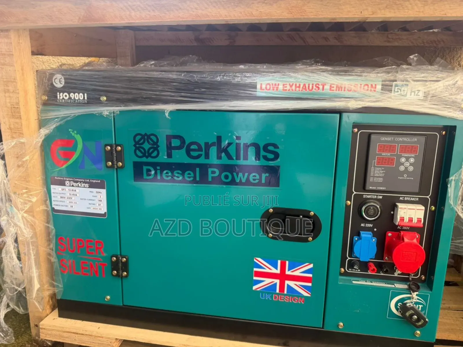 Groupe Électrogène 10kva Avec Système Démarrage Automatique