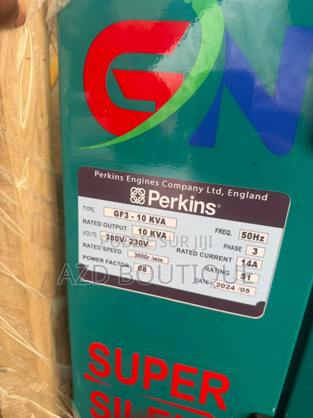 Groupe Électrogène 10kva Avec Système Démarrage Automatique