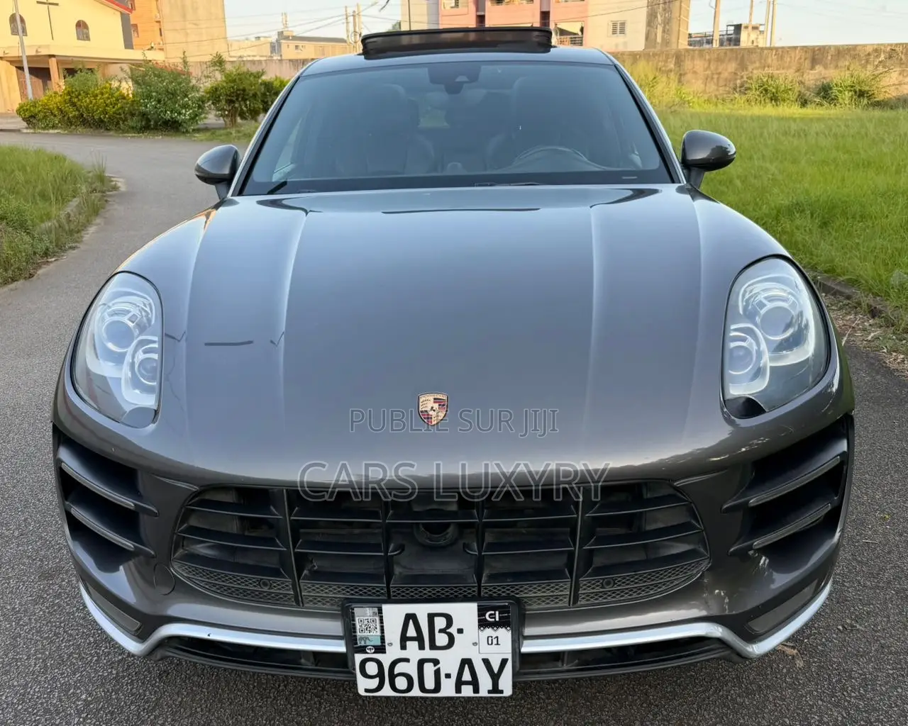 Porsche Cayenne Turbo AWD 2016 Gris