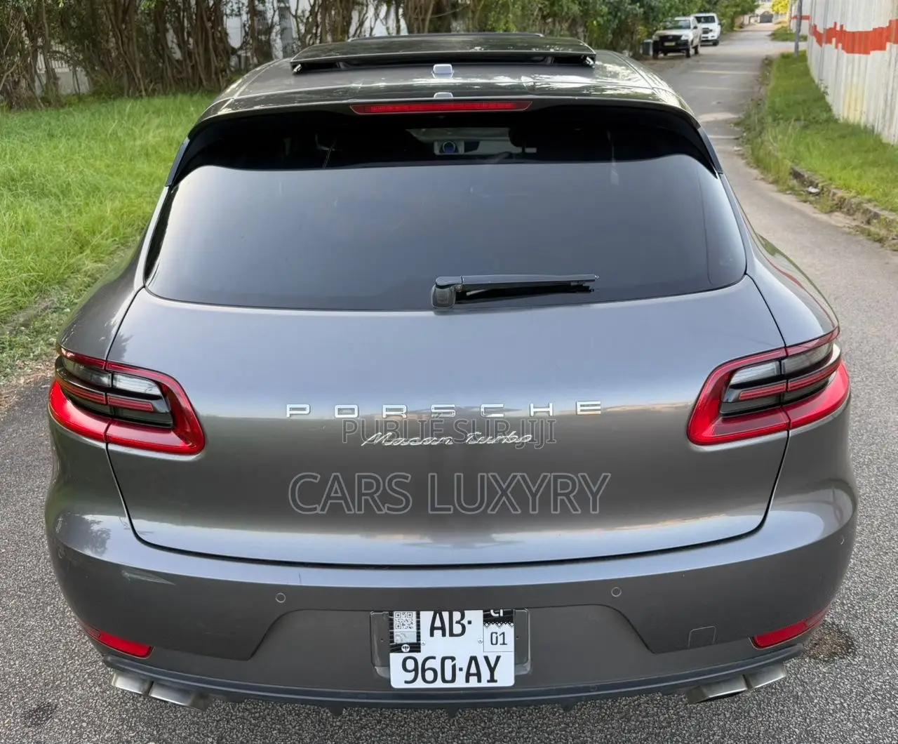 Porsche Cayenne Turbo AWD 2016 Gris