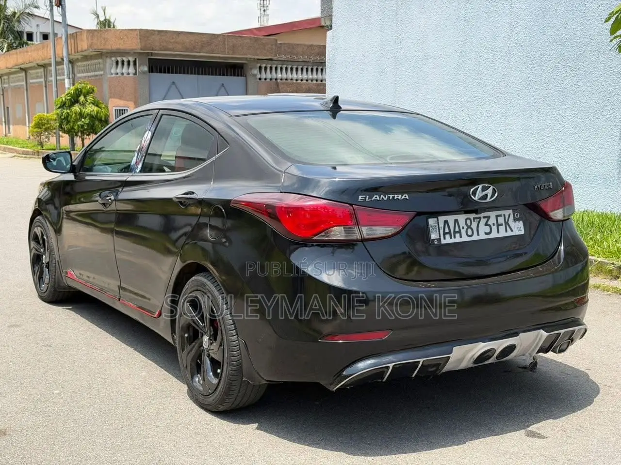 Hyundai Elantra 2016 Noir