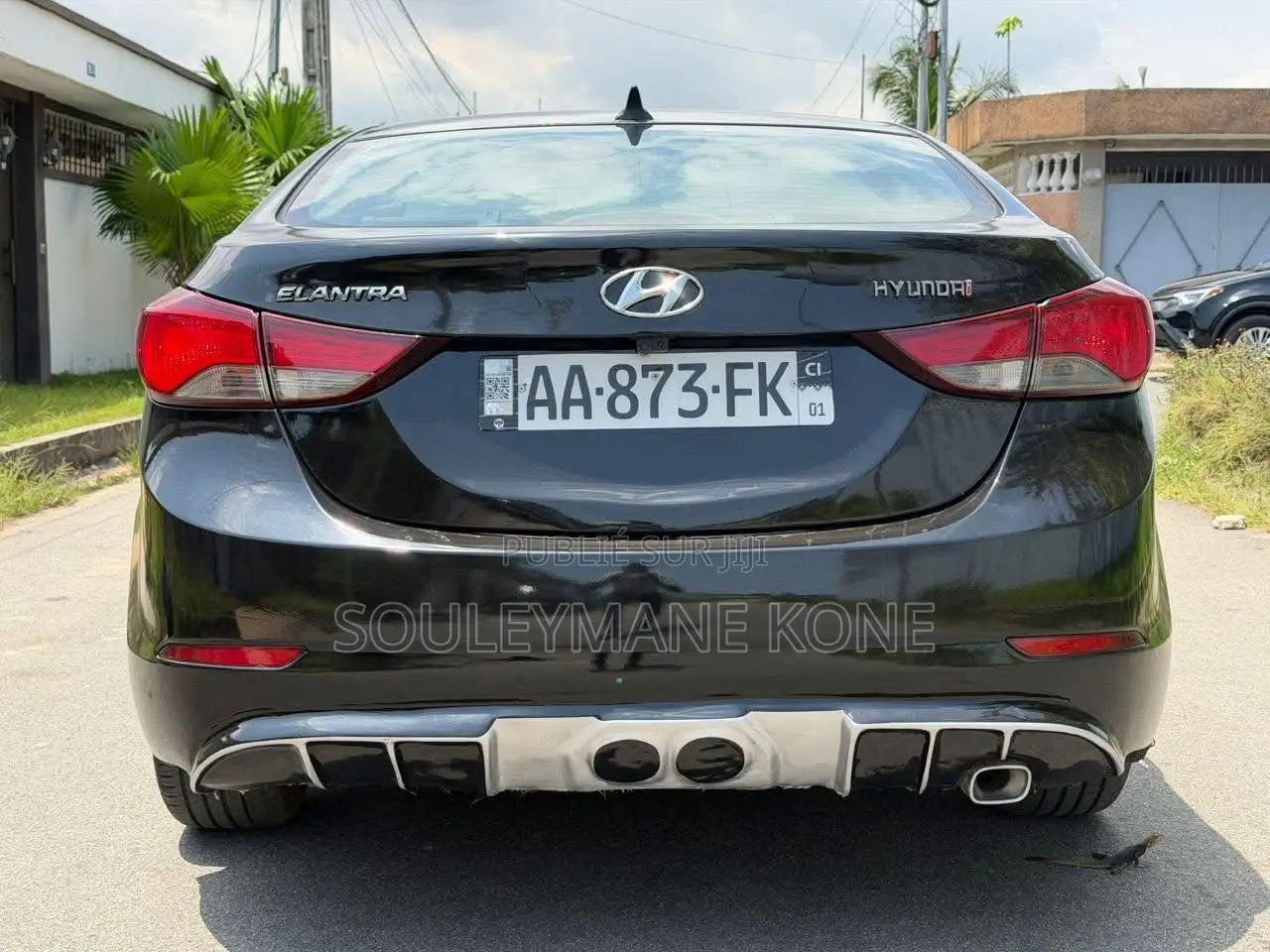 Hyundai Elantra 2016 Noir