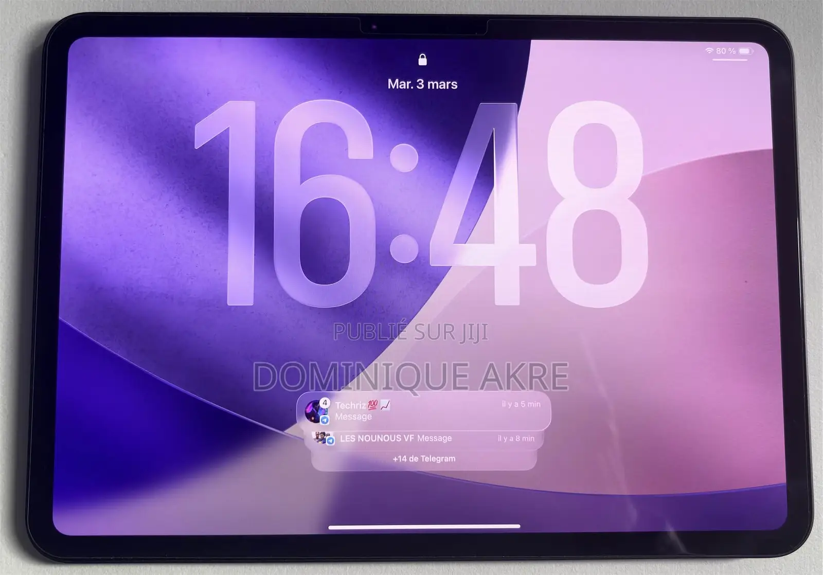 Nouveau Apple iPad Pro 256 GB Noir