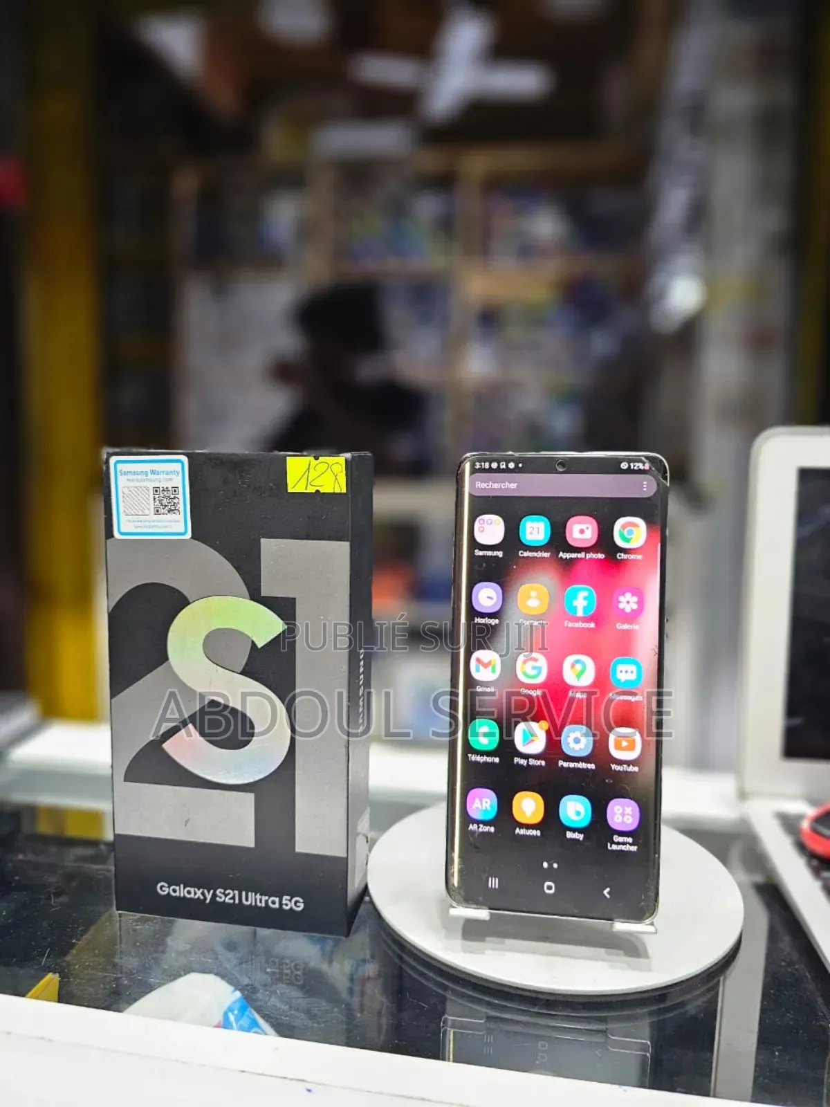 Samsung Galaxy S21 Ultra 5G 128 GB Gris