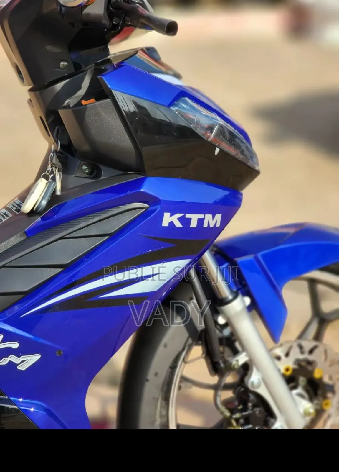 Nouveau KTM Duke 125 2026 Bleu