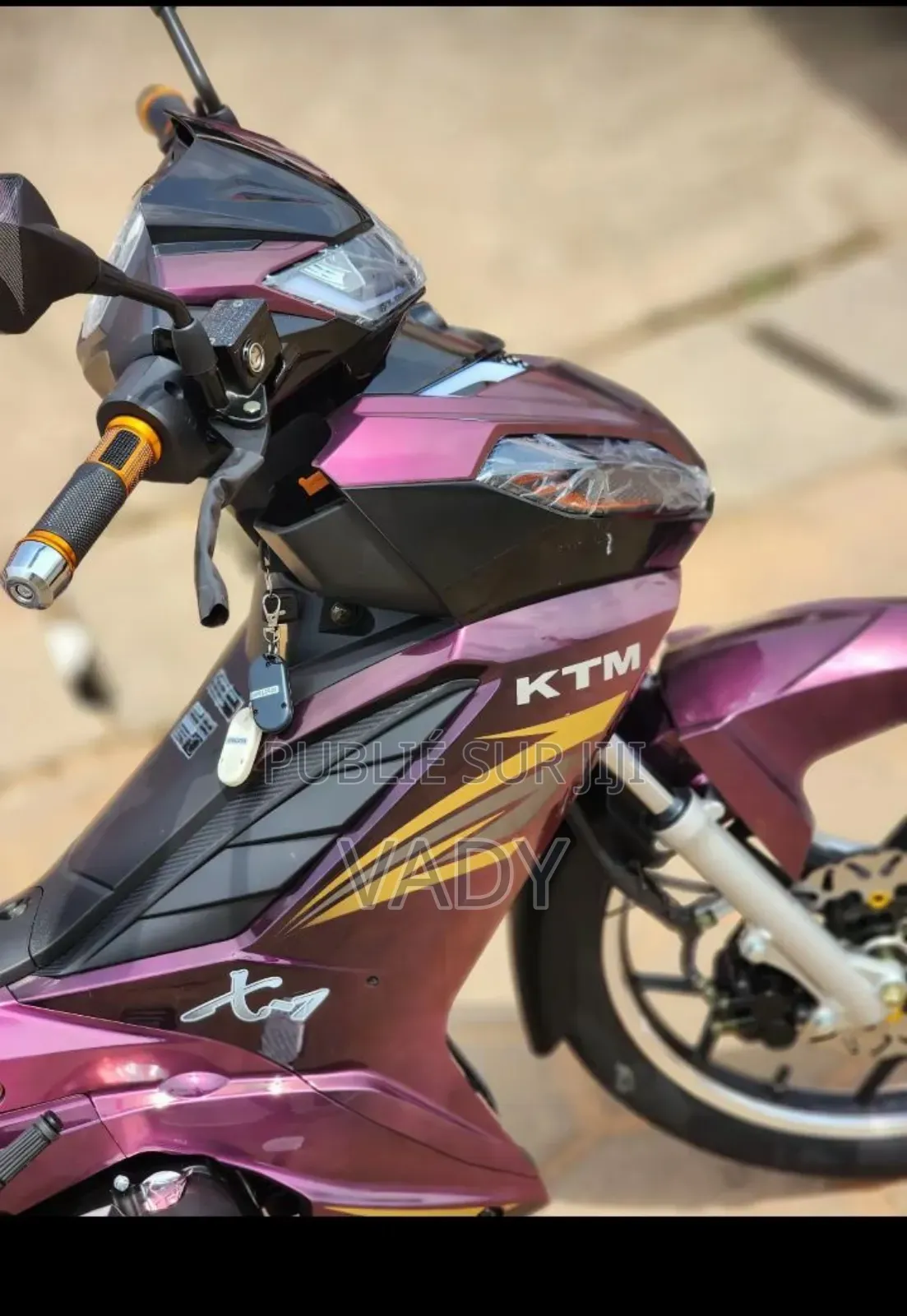 Nouveau KTM Duke 125 2026 Violet