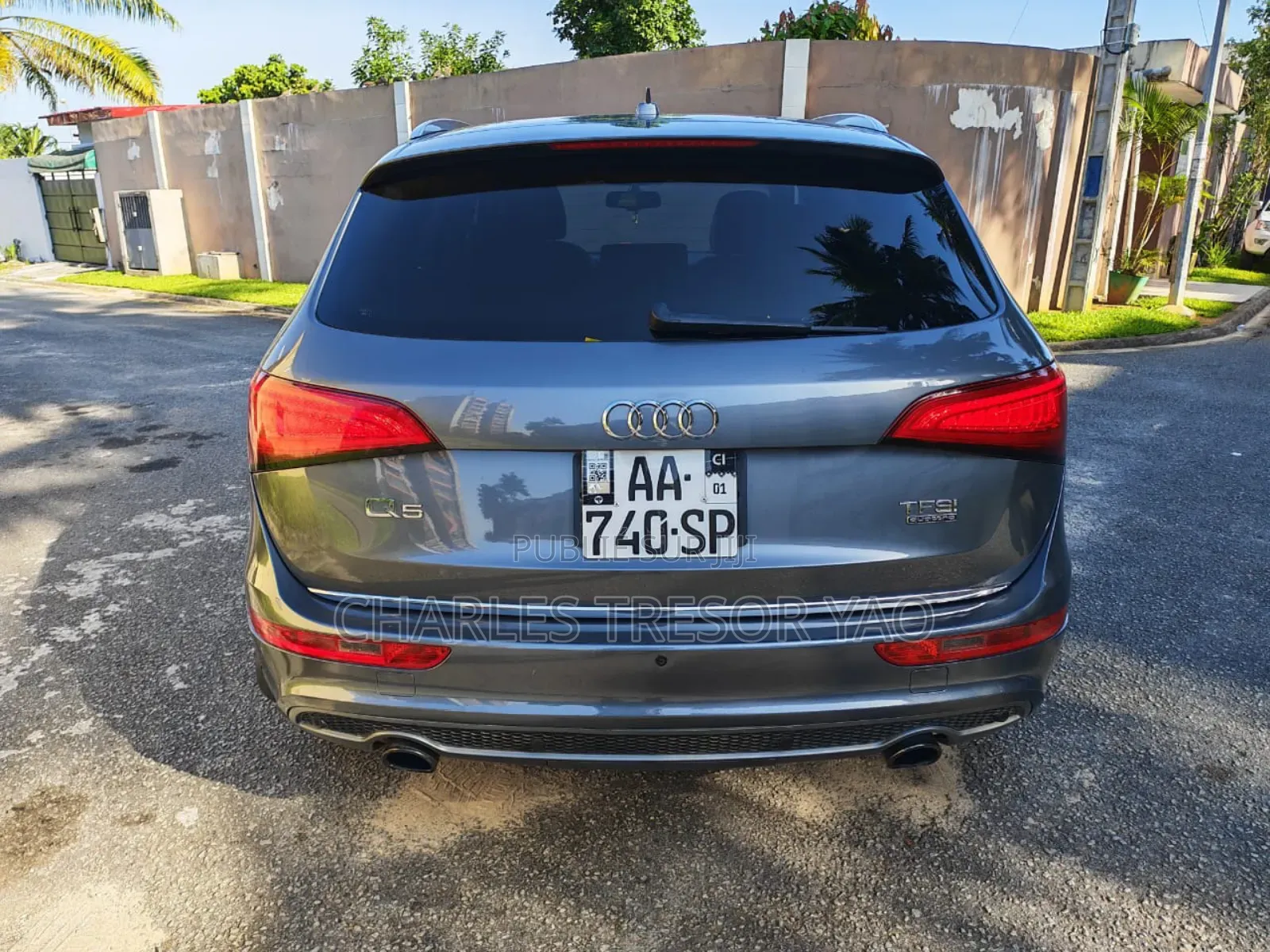 Audi Q5 2.0T Premium AWD quattro 2018 Bleu