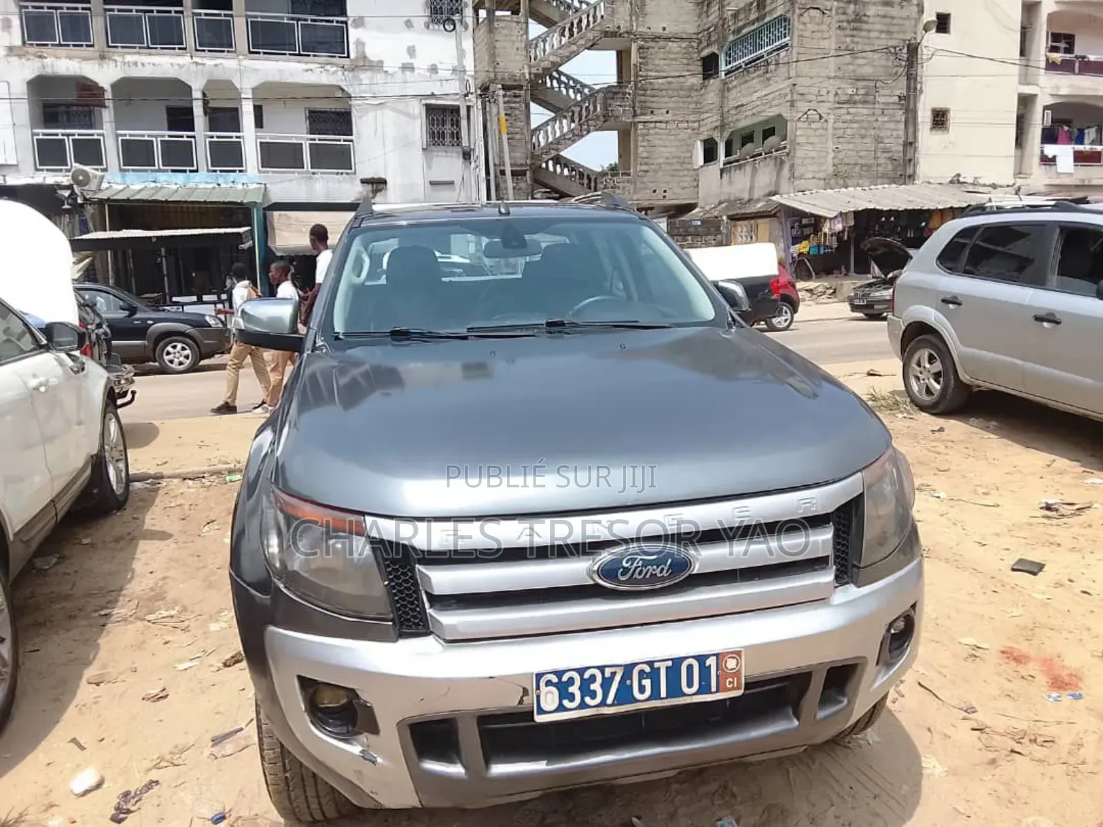 Ford Ranger Wildtrak 2013 Gris