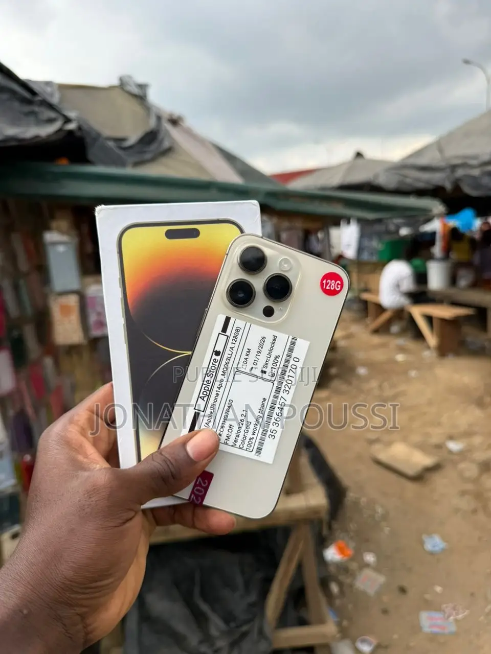 Nouveau Apple iPhone 14 Pro 128 GB Doré