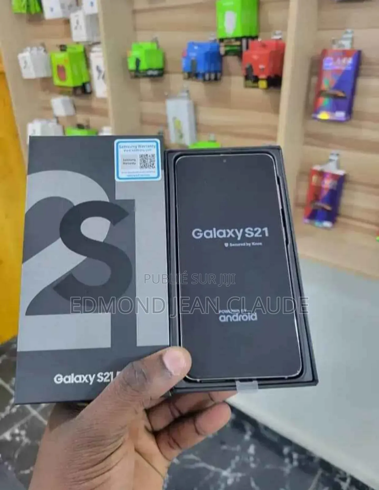 Nouveau Samsung Galaxy S21 5G 256 GB Noir