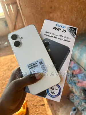 Nouveau Tecno Pop 10 128 GB Blanc