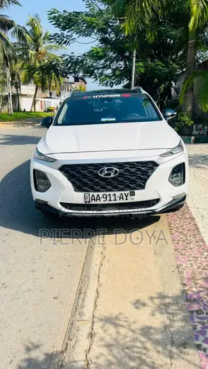 Hyundai Santa Fe Calligraphy 2021 Blanc cassé