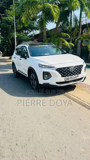 Hyundai Santa Fe Calligraphy 2021 Blanc cassé