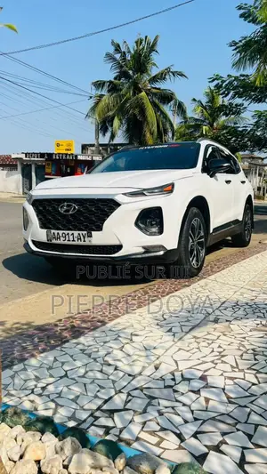Hyundai Santa Fe Calligraphy 2021 Blanc cassé