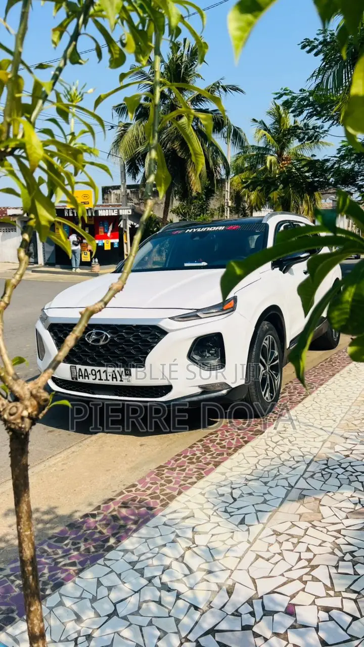 Hyundai Santa Fe Calligraphy 2021 Blanc cassé