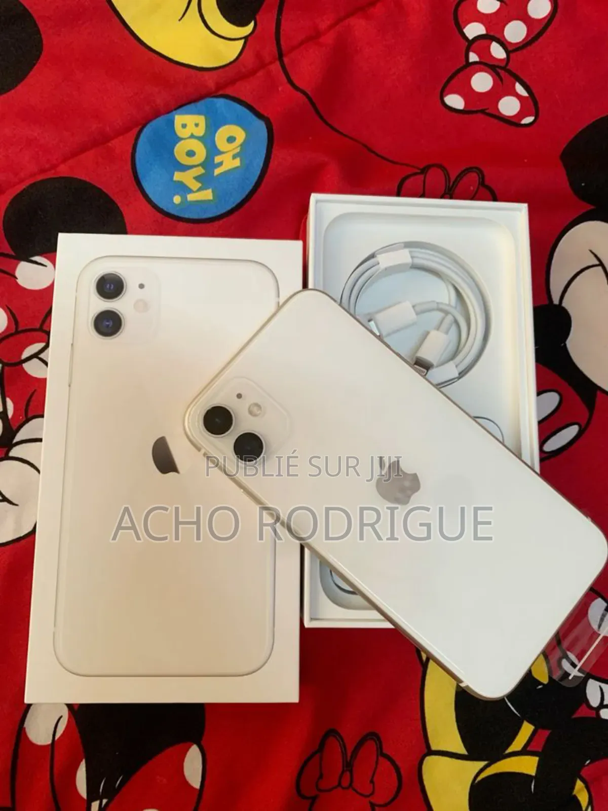 Nouveau Apple iPhone 11 256 GB Argenté