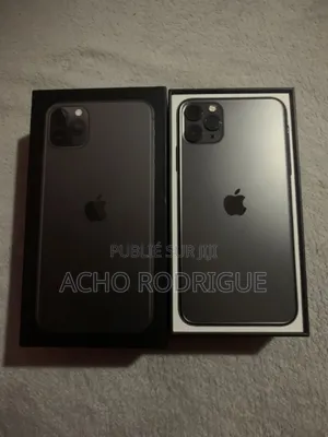 Nouveau Apple iPhone 11 Pro 256 GB Noir