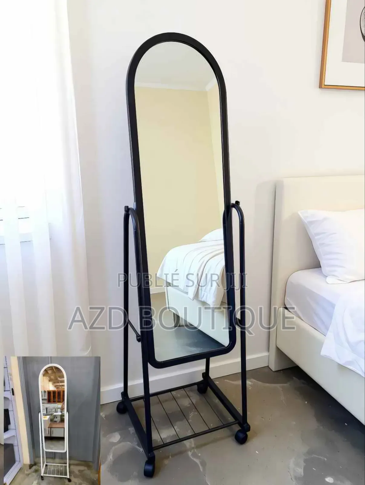 Miroir Psyché Sur Roulettes