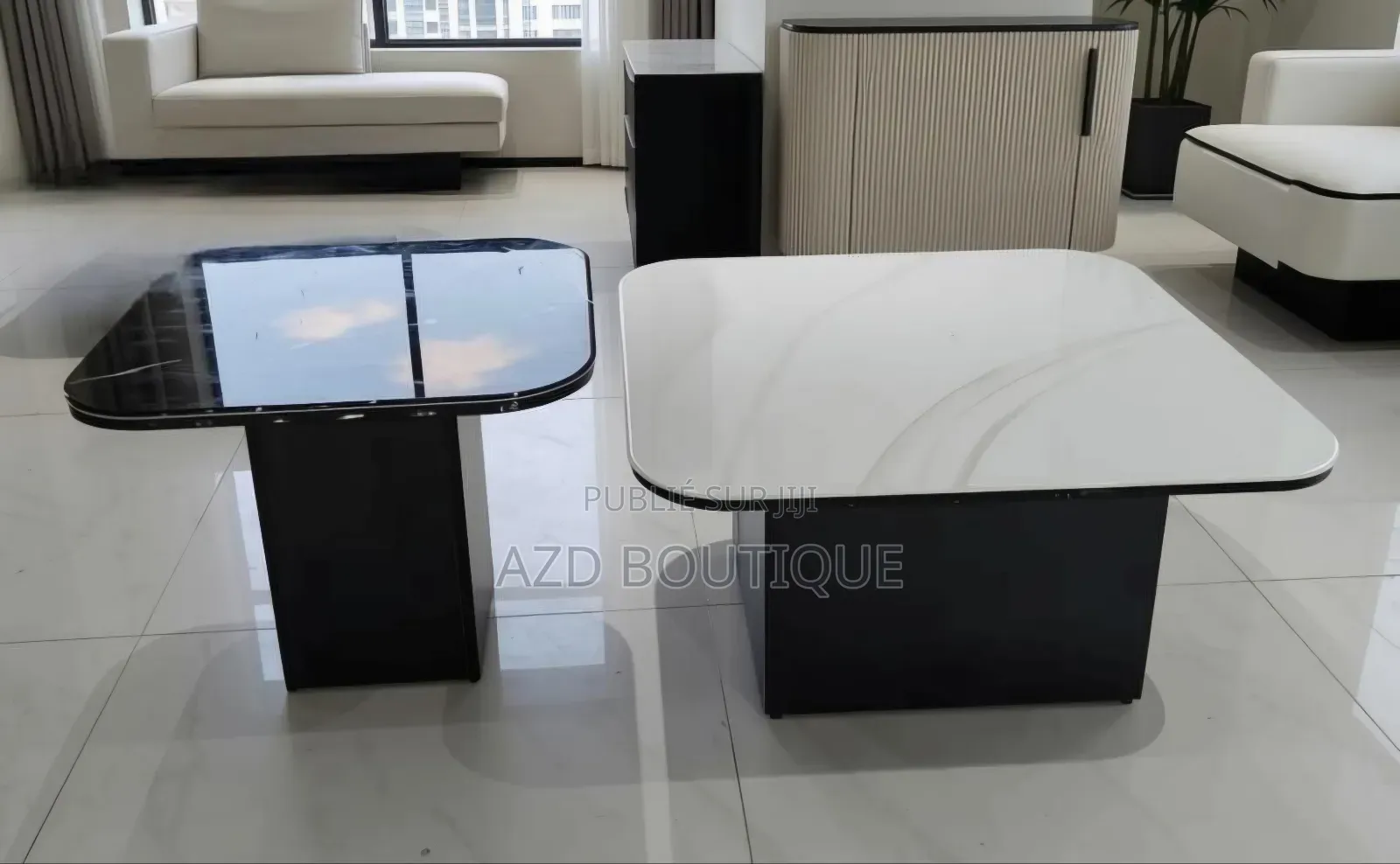 Duo De Tables Basses Carrées