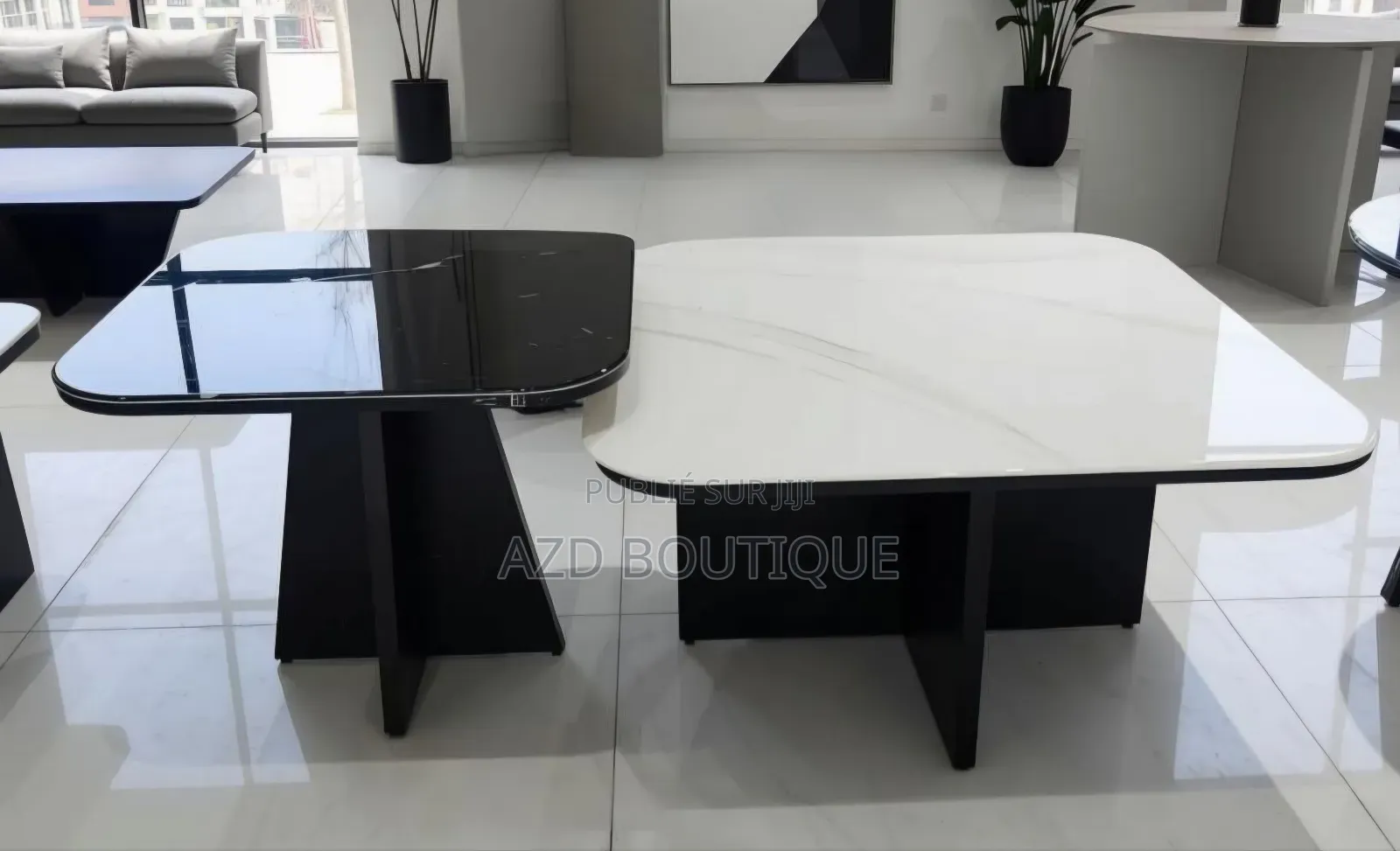 Duo De Tables Basses Carrées