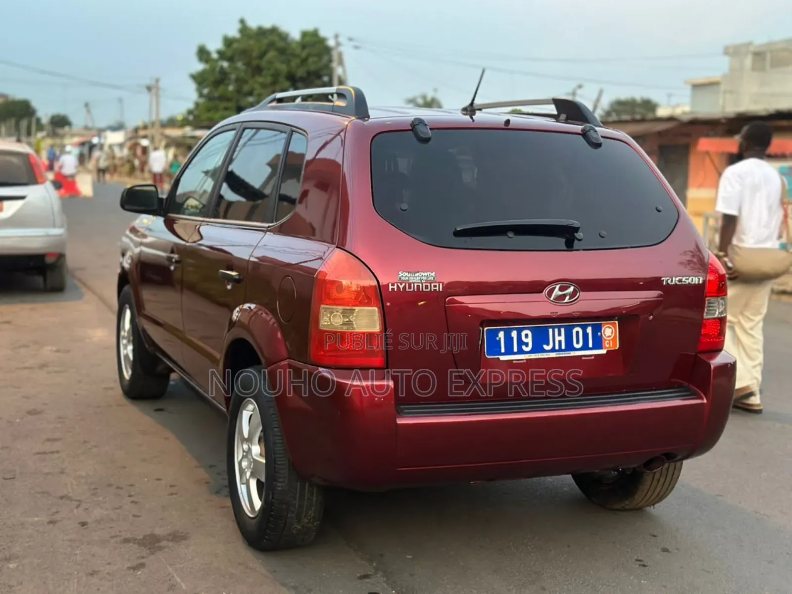 Hyundai Tucson 2006 Rouge